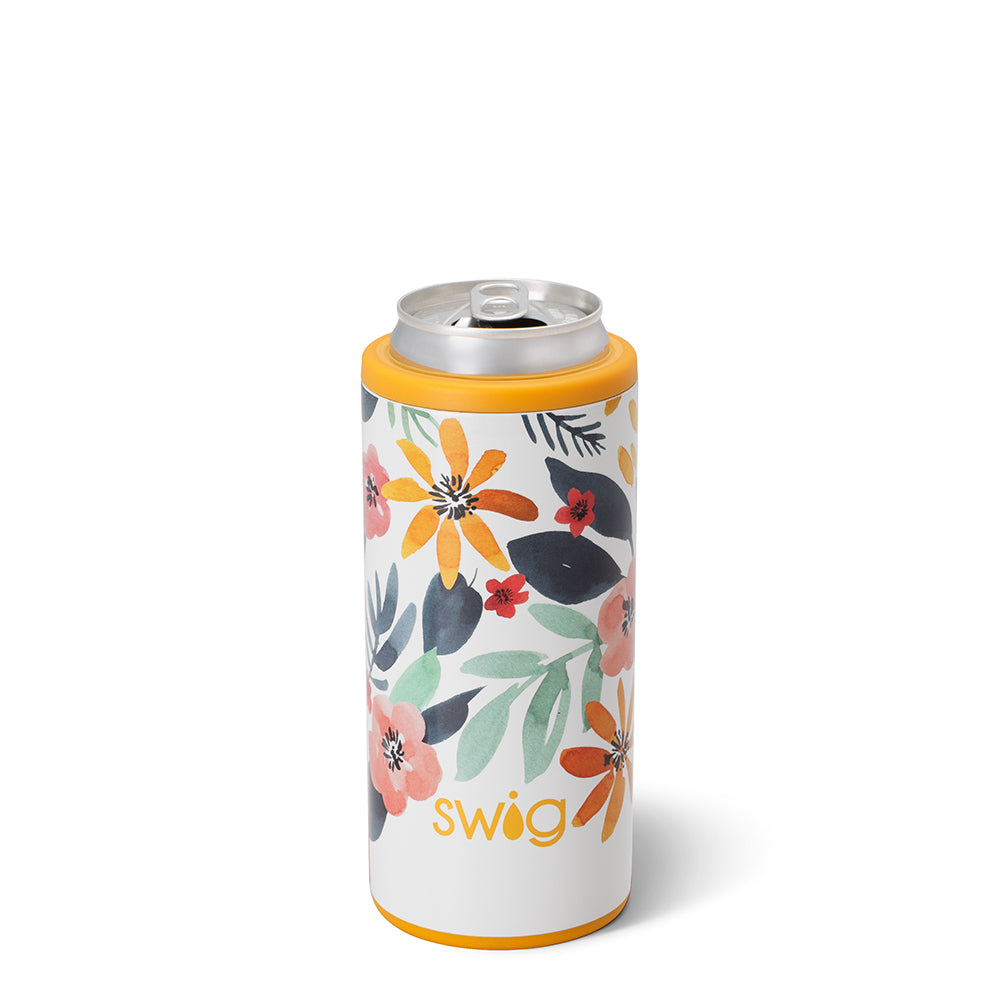 SWIG SKINNY CAN KOOZIE - AQUA