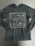 Grinches & Griswold - Black Long Sleeve Tee