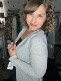 Heather Grey Duster Cardigan