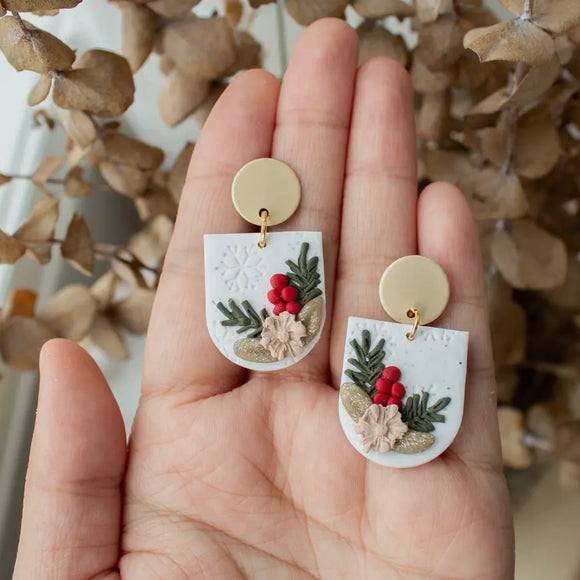 Clay Jewelry | Holiday Dangles