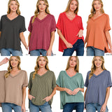 Alyssa's Favorite Ribbed Knit Tee