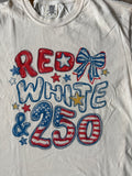 Red White & 250