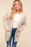 Ivory Confetti Cardigan