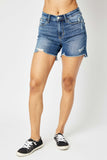 Judy Blue Hi-Lo Cut Shorts