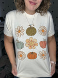 Pumpkins & Daisies - Ivory