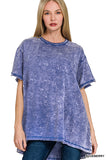 Oversized Crinkle Washed Tee