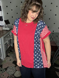 Americana Knit Top