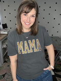 Glitter Embroidered MAMA Tee