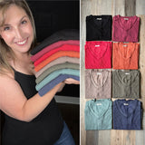 Alyssa's Favorite Ribbed Knit Tee
