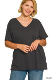 Basic Boyfriend Tee - Vneck