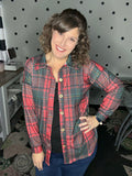 Red Plaid Shacket