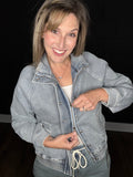 Judy Blue Marty Bomber Jacket