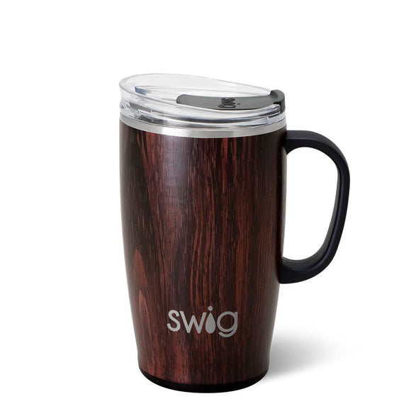 Swig Life 18oz Travel Mug | Bourbon Barrel