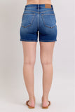 Judy Blue Dark Wash Dad Shorts