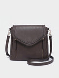 Lorelei | Double Zip Whipstitch Crossbody