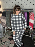 Buffalo Plaid Pajama Sets