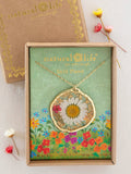 Natural Life Pressed Flower Necklace