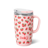 Swig Life 18oz Travel Mug | Strawberry Shortcake