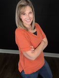 Alyssa's Favorite Ribbed Knit Tee