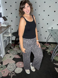 Coco Leopard Wide Leg Pants