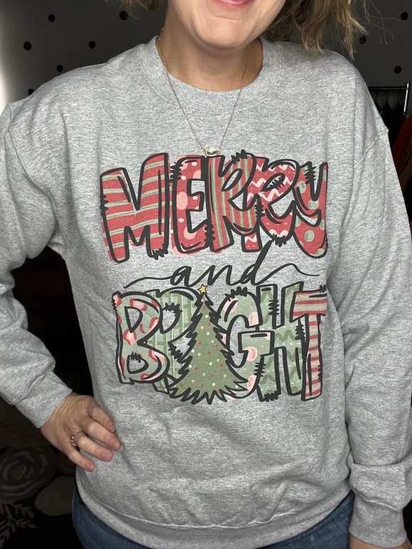 Merry & Bright Sweatshirt