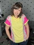 Springy Color Block Top