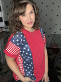 Americana Knit Top
