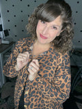 Brown Leopard Shacket