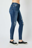 Judy Blue Danielle | Distressed Skinny Jeans