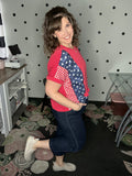Americana Knit Top