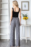 Coco Leopard Wide Leg Pants