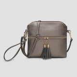Tara | Tassel Zip Crossbody