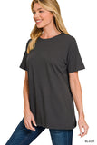 Basic Boyfriend Tee - Round Neck