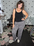 Coco Leopard Wide Leg Pants