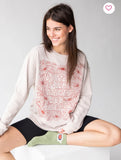Natural Life | Comfy Pocket Sweatshirt | Do More Of What Makes You Happy