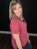 Alyssa's Favorite Ribbed Knit Tee