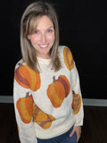 Pumpkin Knit Sweater