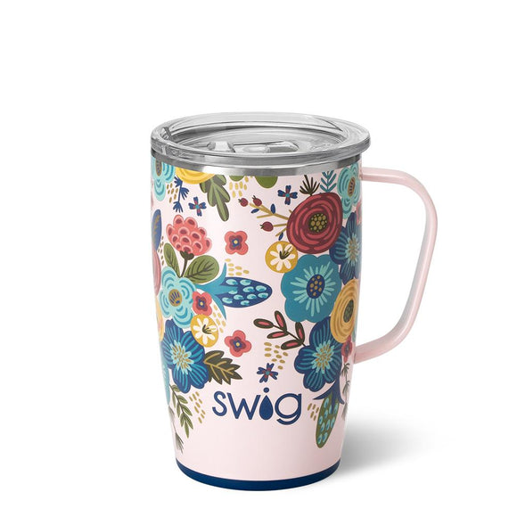 Swig Life 18oz Travel Mug | Bella Rosa