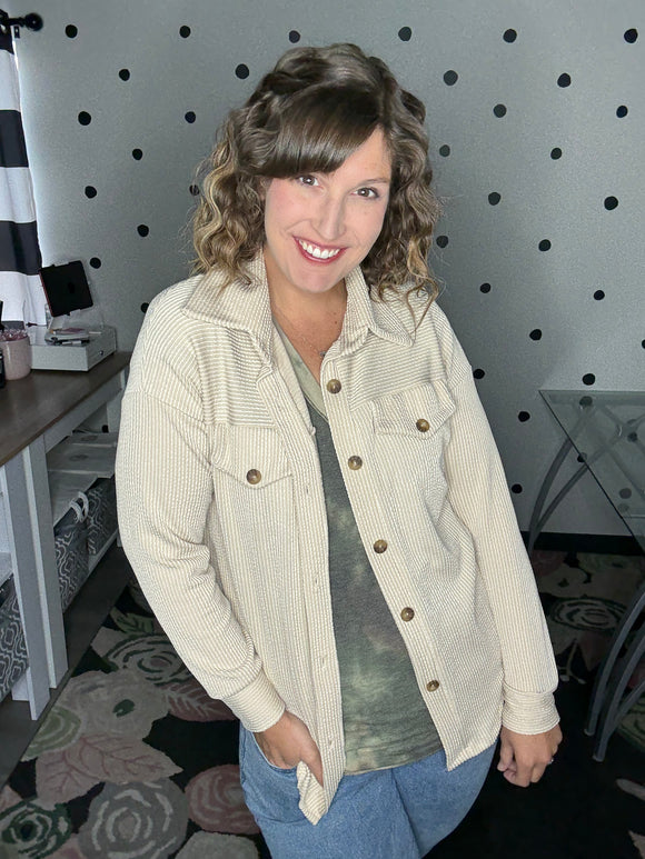 Alyssa's Favorite Solid Shacket