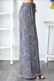 Coco Leopard Wide Leg Pants