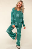 Holiday Snowflake Pajama Set