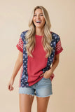 Americana Knit Top