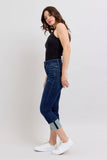 Judy Blue Darla | Double Button Capri