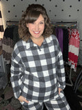 Buffalo Plaid Pajama Sets
