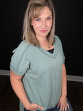 Alyssa's Favorite Ribbed Knit Tee