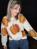 Pumpkin Knit Sweater