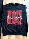 OSU Buckeyes Spangled Sweatshirt