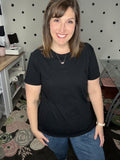 Basic Boyfriend Tee - Round Neck