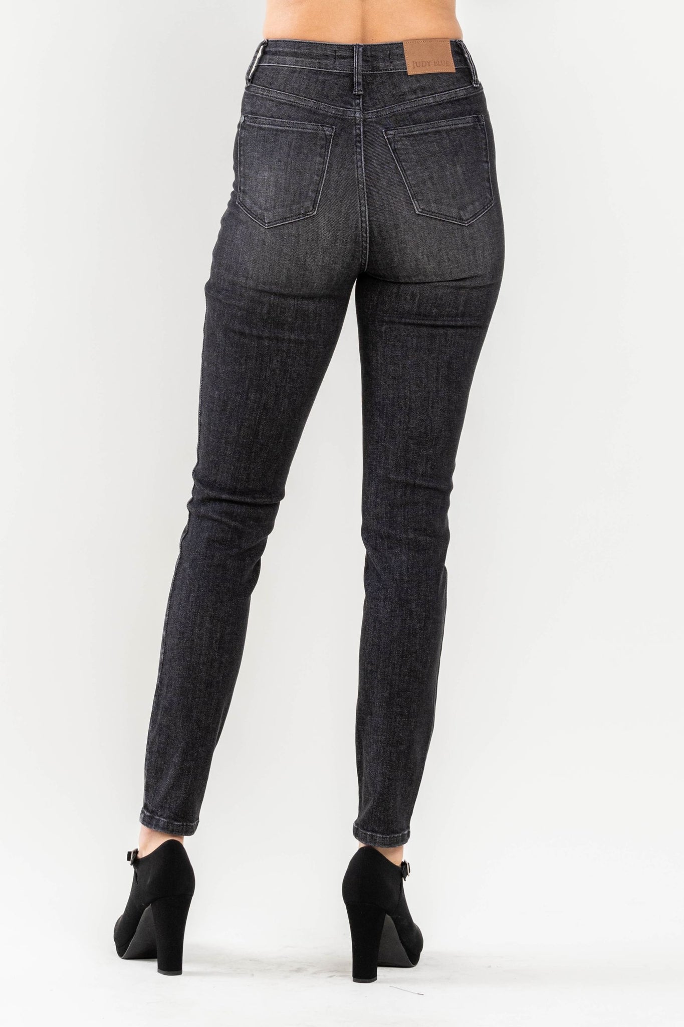 Judy Blue High Rise Tummy Control Skinny Jeans In Blue