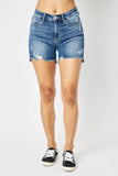 Judy Blue Hi-Lo Cut Shorts